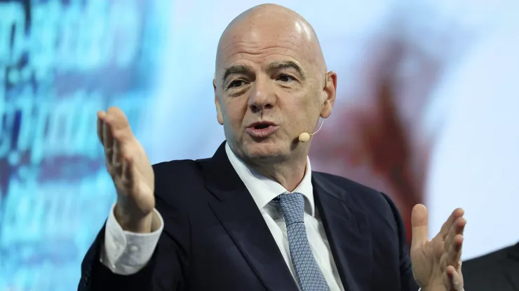 Gianni Infantino, Presidente da FIFA (Joe Raedle/Getty Images)