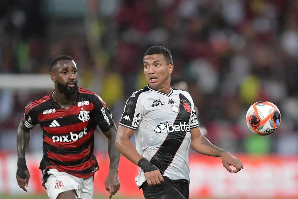 Gerson é um dos grandes nomes desse Flamengo de Filipe Luís.. Foto: Thiago Ribeiro/AGIF