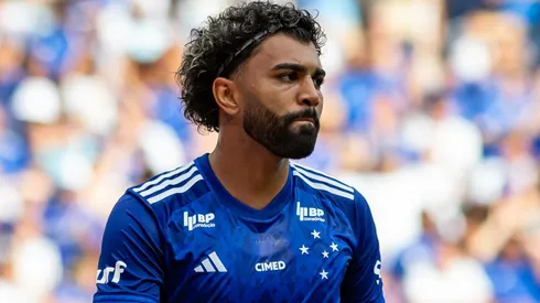 Gabigol durante partida entre Cruzeiro e Betim, no Mineirão, pelo Campeonato Mineiro.