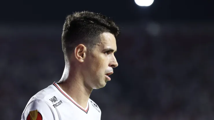 Oscar jogador do São Paulo durante partida contra o Ponte Preta no estádio Morumbi pelo campeonato Paulista 2025. Foto: Marcello Zambrana/AGIF