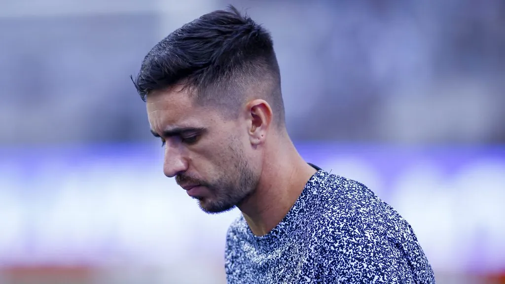 Coronado jogador do Corinthians durante partida contra o Portuguesa no estádio Pacaembu pelo campeonato Paulista 2025. Foto: Marco Miatelo/AGIF