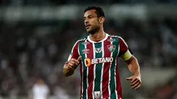 Fred em sua despedida como jogador. Foto: Lucas Merçon/Fluminense FC
