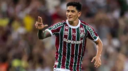 Cano comemora gol sobre o Volta Redonda, no Maracanã. Foto: Marcelo Gonçalves/Fluminense.