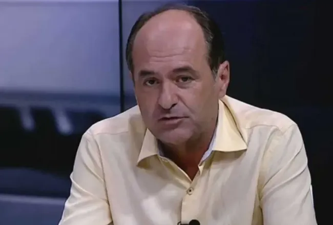 Simon vê impedimento em gol de Bruno Henrique contra o Vasco. Foto: Reprodução/ESPN