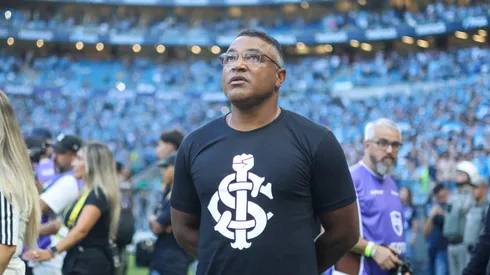 Roger Machado durante partida na Arena - Foto: Ricardo Duarte / SC Inter