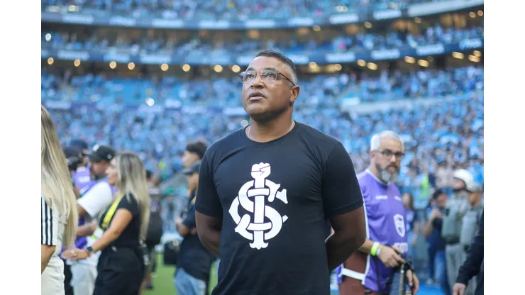 Roger Machado durante partida na Arena - Foto: Ricardo Duarte / SC Inter