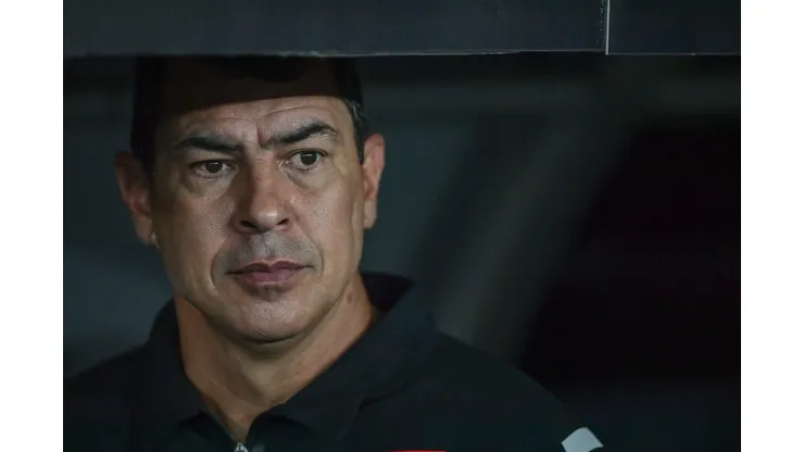 Fábio Carille técnico do Vasco durante partida contra o Nova Iguaçu no estádio Engenhão pelo campeonato Copa Do Brasil 2025. Foto: Thiago Ribeiro/AGIF
