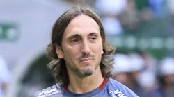 Zubeldía durante o último Choque-Rei pelo Paulistão