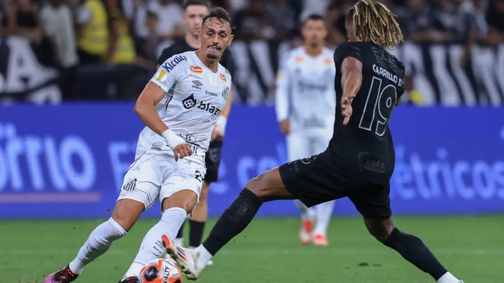 Corinthians X Santos. Foto: Marcello Zambrana/AGIF