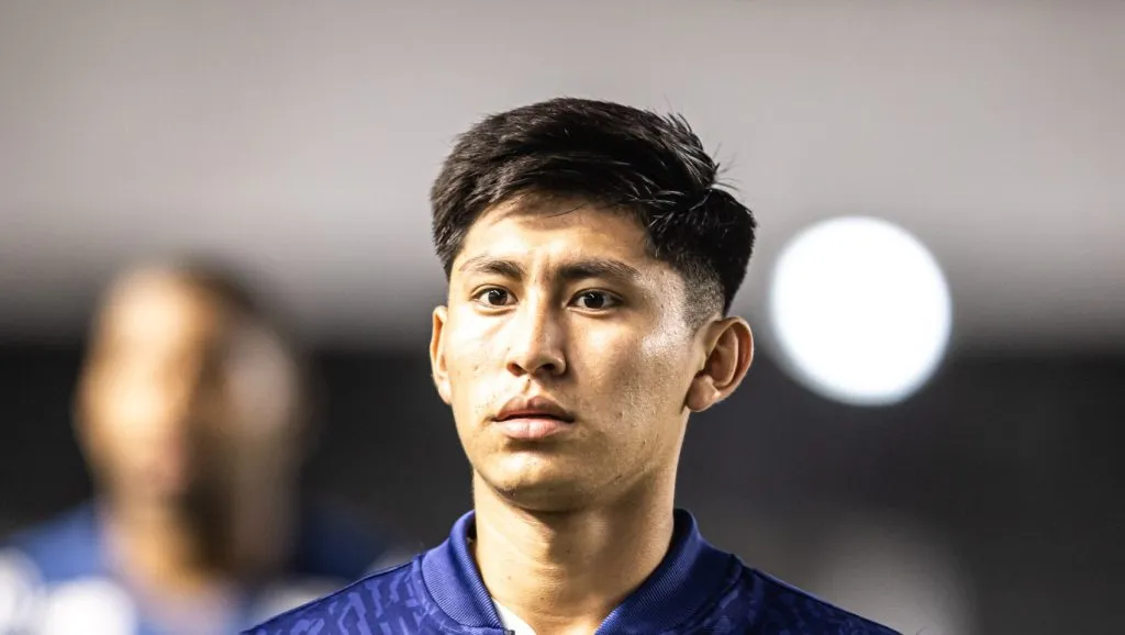 Foto: Abner Dourado/AGIF – Miguelito está cada vez mais escanteado no elenco santista.