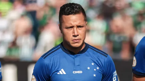 Marlon em jogo do Cruzeiro, em 2023
