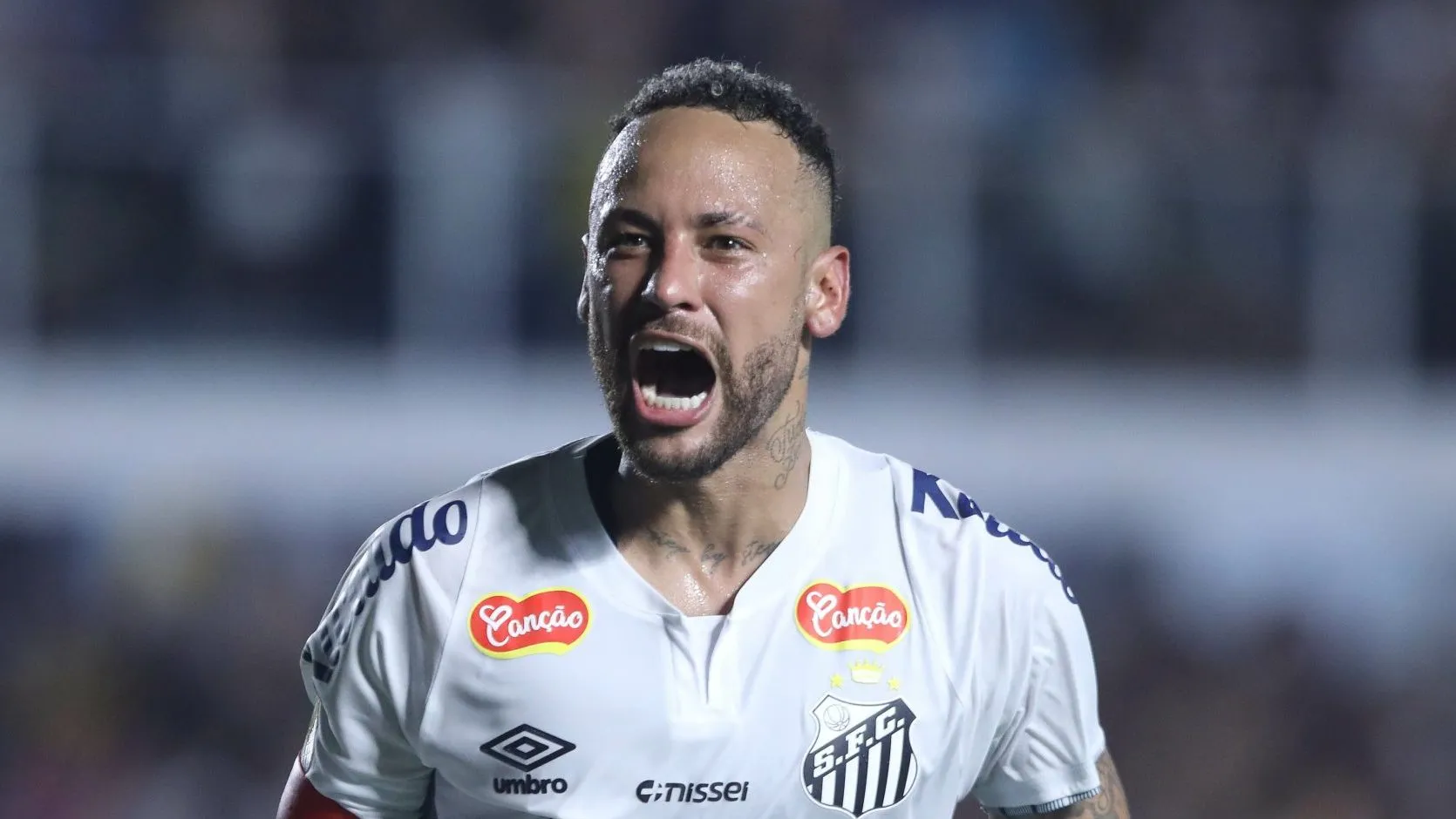 Neymar, atacante do Santos