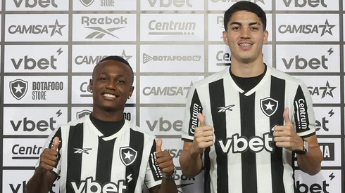 Nathan Fernandes e Jair são jovens que reforçarão o Botafogo na sequência da temporada