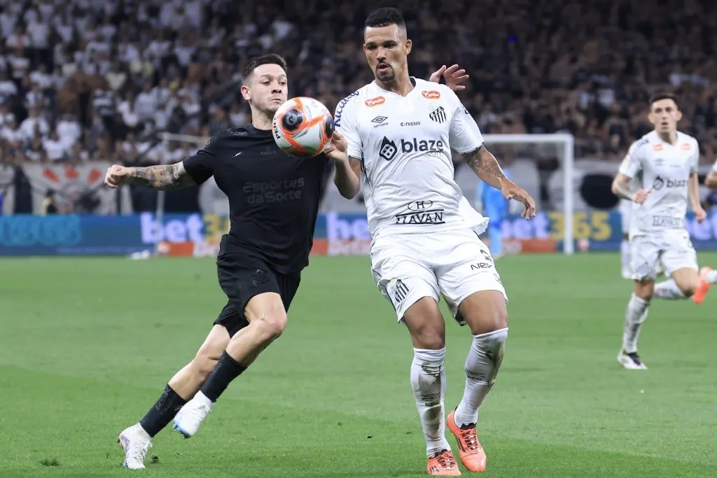 Santos perdeu para o Corinthians pela semifinal do Campeonato Paulista. Foto: Marcello Zambrana/AGIF
