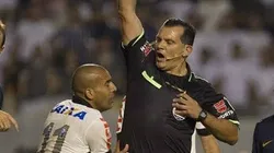 Carlos Amarilla em Corinthians x Boca Juniors pela Libertadores 2013. Reprodução X