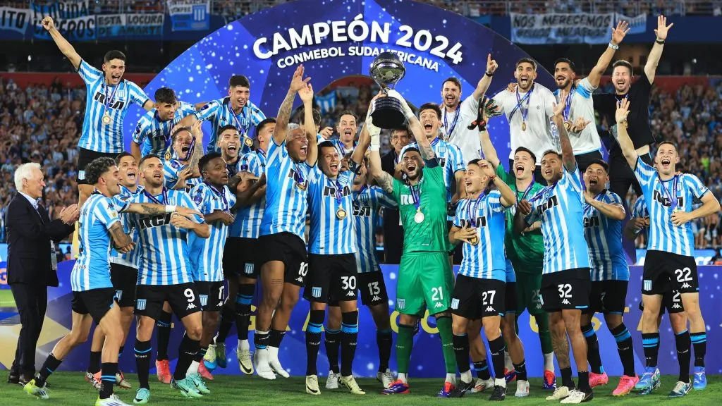 Racing campeão da Sul-Americana 2024.  (Photo by Buda Mendes/Getty Images)