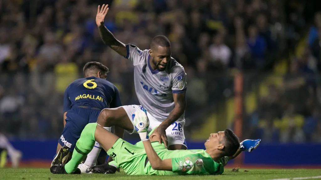 Boca Juniors X Cruzeiro pela Libertadores 2018. Foto: Pedro Vale/AGIF