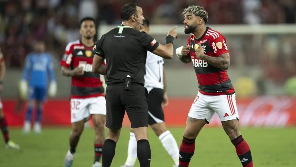 Flamengo x Olimpia pela Copa Libertadores 2023. Foto: Jorge Rodrigues/AGIF
