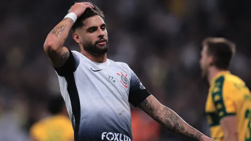 Yuri Alberto em partida pelo Corinthians. Foto: Ettore Chiereguini/AGIF
