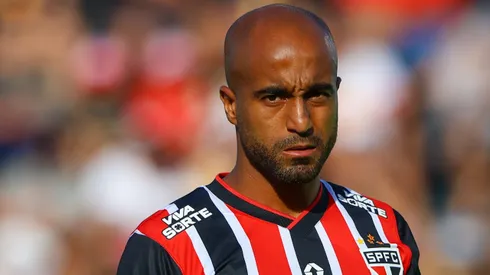 Lucas Moura em partida pelo São Paulo. Foto: Joisel Amaral/AGIF