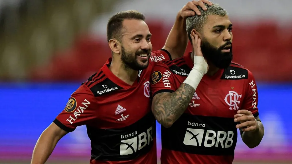 Everton Ribeiro e Gabigol no Flamengo