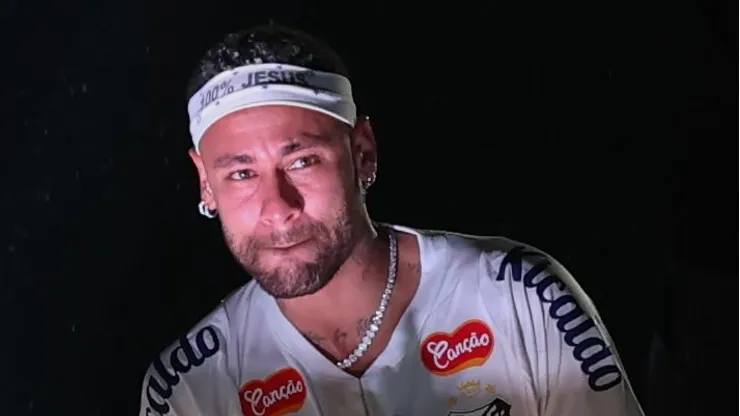 Neymar não atuou em jogo decisivo do Santos