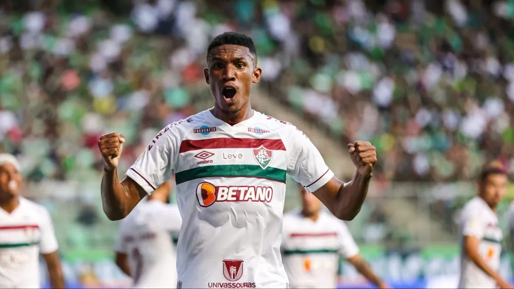 Lelê pelo Fluminense em 2023. Foto: Gilson Junio/AGIF