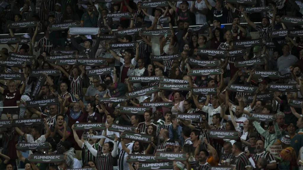 Torcida do Fluminense no Maracanã – Foto: Jorge Rodrigues/AGIF