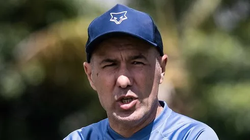 Leonardo Jardim no Cruzeiro treinando