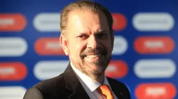 RIO DE JANEIRO, BRAZIL - JANUARY 24: Reinaldo Carneiro Bastos president of Sao Paulo Football Federation smiles as he arrives for the the Copa America 2019 Official Draw at Cidade das Artes on January 24, 2019 in Rio de Janeiro, Brazil. (Photo by Bruna Prado / Getty Images)