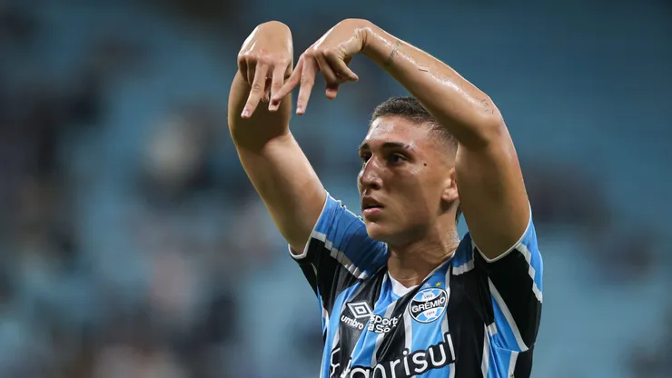 Monsalve em partida pelo Grêmio. Foto: Maxi Franzoi/AGIF