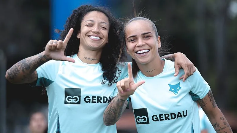 Treino das cabulosas. Fotos: Gustavo Martins/ Cruzeiro