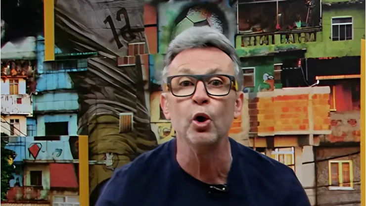 Neto fala sobre Zubeldía no seu programa. - Foto: Reprodução/Band