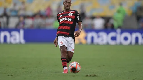 De la Cruz pelo Flamengo. Foto: Flamengo