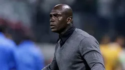 Segundo Alejandro Castillo durante partida entre Palmeiras e Barcelona-SC, no Allianz Parque, pela Libertadores 2023. Foto: Alexandre Schneider