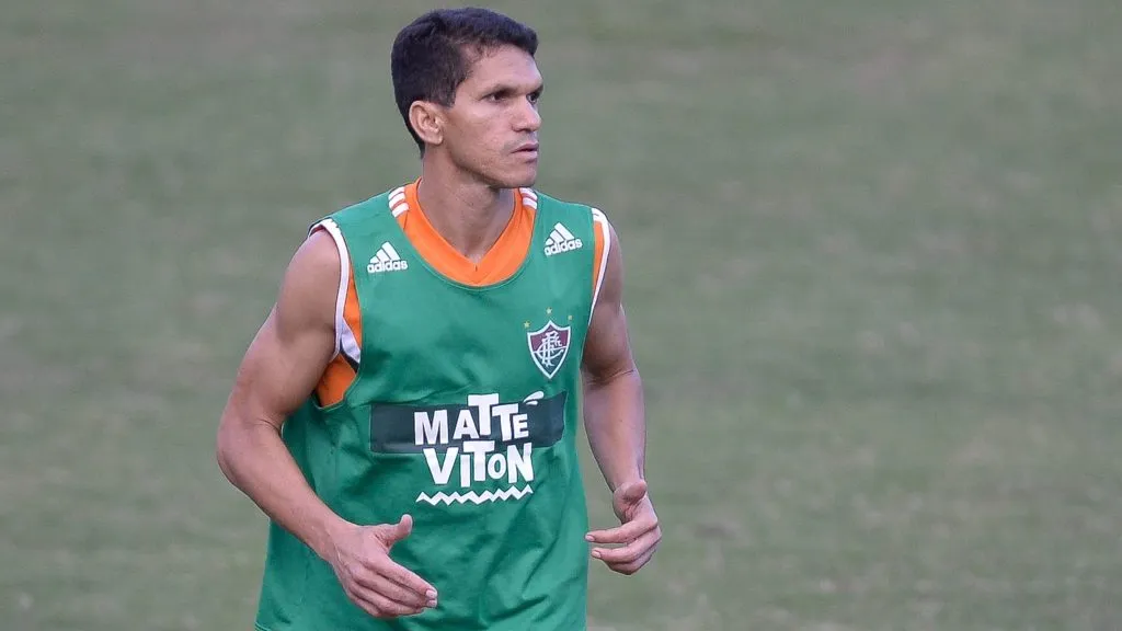 Magno Alves durante treinamento. Foto: Pedro Martins/AGIF