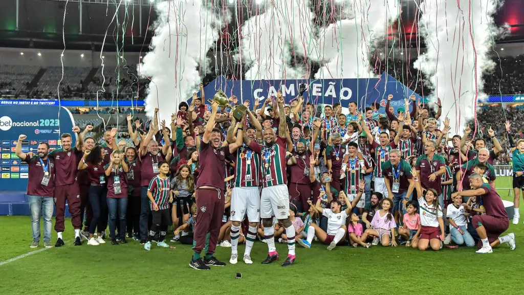 Fluminense se sagrou campeão do Carioca de 2023. Foto: Thiago Ribeiro/AGIF.