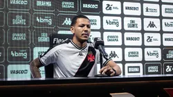 Clayton Silva em sua apresentação no Vasco. Foto: Leandro Amorim.
