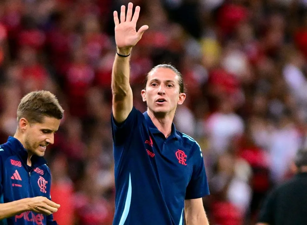 Filipe Luís vem tranquilizando o elenco para decisão – Foto: SPP Sport Press Photo. /Alamy Live News