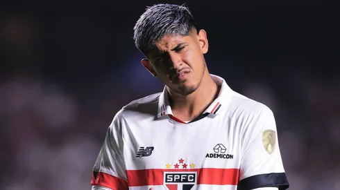 Alan Franco, em ação pelo São Paulo - Foto: Ettore Chiereguini/AGIF.