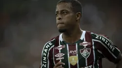 Keno jogador do Fluminense durante partida contra o Alianza Lima no estádio Maracanã pelo campeonato Copa Libertadores 2024. Foto: Jorge Rodrigues/AGIF
