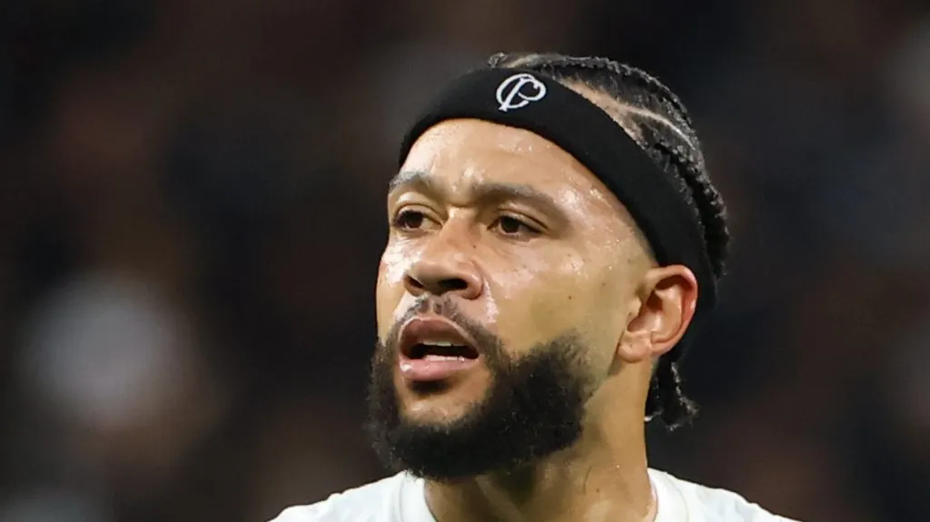 Memphis Depay no Corinthians - Foto: Joisel Amaral/AGIF