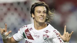 Augustín Cannobio pelo Fluminense. Foto: Talita Gouvea/AGIF / Sipa US/Alamy Live News