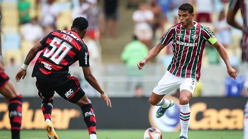 Thiago Silva é o principal responsável pelo crescimento da defesa do Fluminense. Foto: Marcelo Gonçalves/Fluminense FC