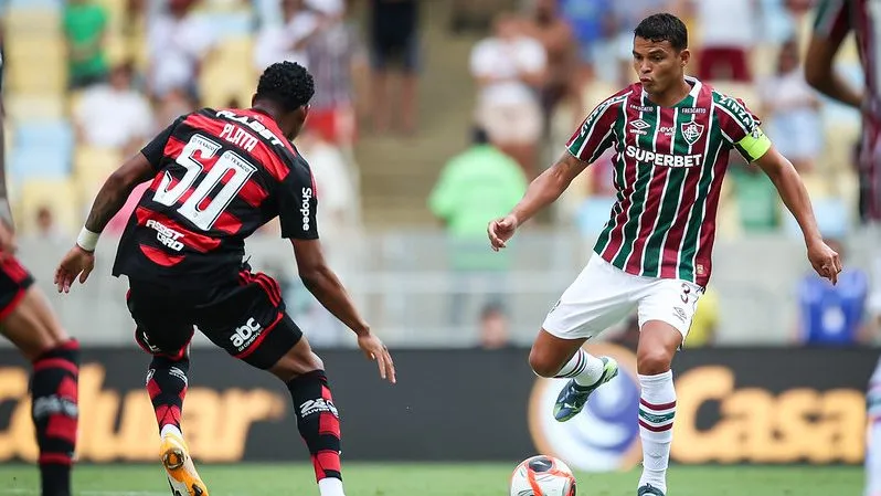 Thiago Silva é o principal responsável pelo crescimento da defesa do Fluminense. Foto: Marcelo Gonçalves/Fluminense FC