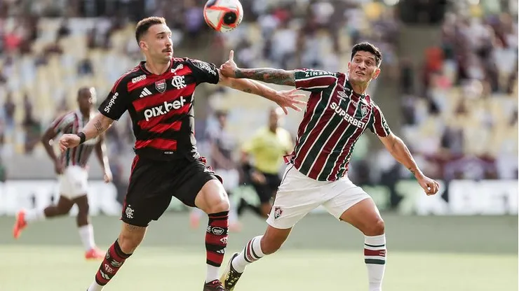 Ortiz e Cano são destaques em suas equipes. Foto: Lucas Merçon/Fluminense FC