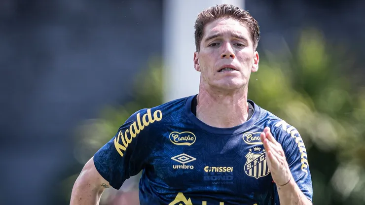 Rollheiser agradou a Pedro Caixinha e deve estrear como titular do Peixe no Brasileirão Série A - Raul Baretta/ Santos FC