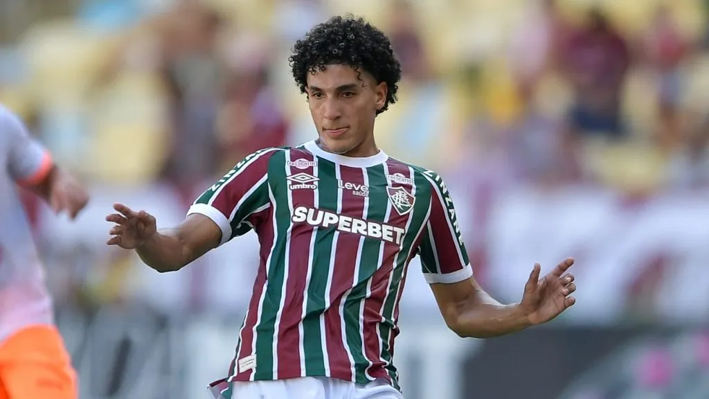 Fuentes pelo Fluminense. Foto: Thiago Ribeiro/AGIF