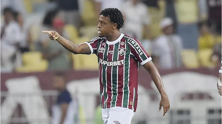 Keno descontou para o Fluminense na final do Cariocão. Foto: Alexandre Loureiro/AGIF /Alamy Live News