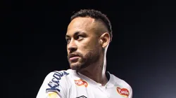SP - SANTOS - 19/02/2025 - PAULISTA 2025, SANTOS X NOROESTE - Neymar jogador do Santos durante partida contra o Noroeste no estadio Vila Belmiro pelo campeonato Paulista 2025.